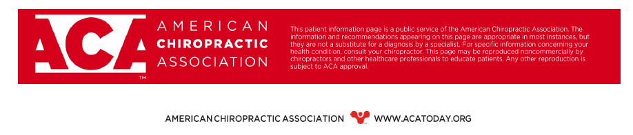 Maintaining Good Posture